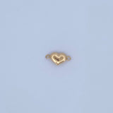 Charm Heart 0.45gr / 1.5cm / Blown Yellow Gold 18K &