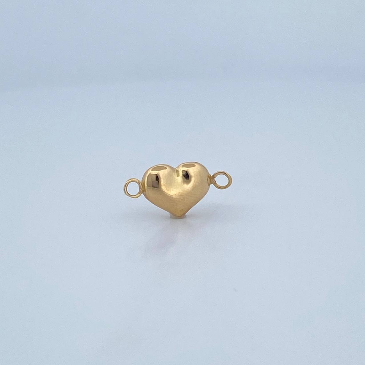 Charm Heart 0.45gr / 1.5cm / Blown Yellow Gold 18K &
