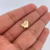 Charm Heart 0.45gr / 1.5cm / Blown Yellow Gold 18K &