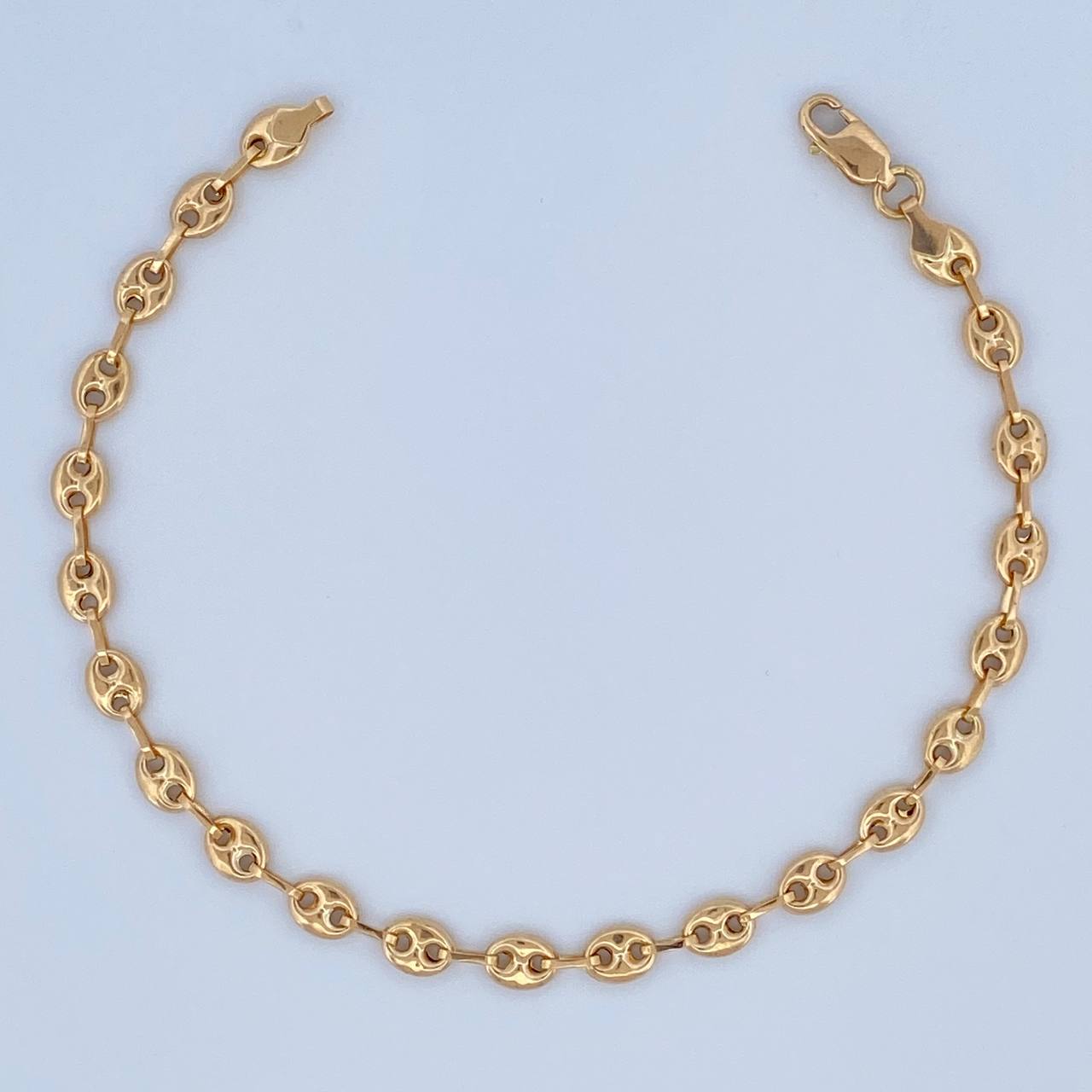 Bracelet GC 3.3gr / 19.7cm / 4.5mm Yellow Gold 18K &