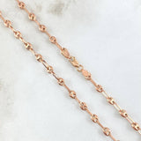 GC Chain 5.6gr / 50cm / 3.4mm 18K Rose Gold ©