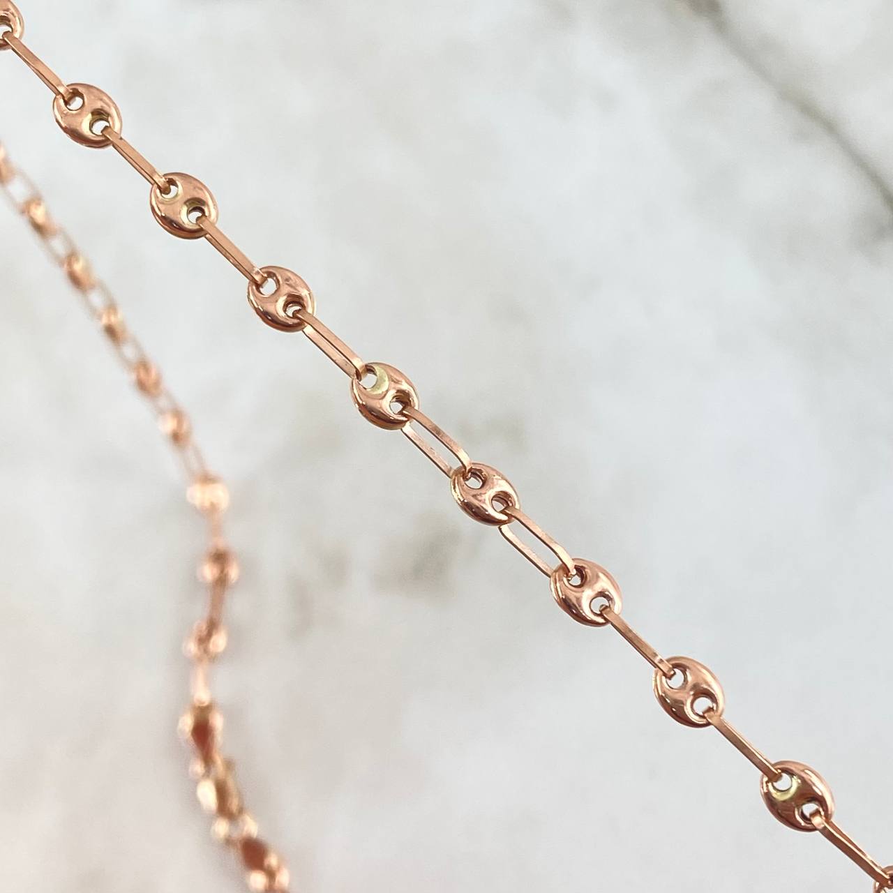 GC Chain 5.6gr / 50cm / 3.4mm 18K Rose Gold ©