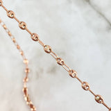 GC Chain 5.6gr / 50cm / 3.4mm 18K Rose Gold ©