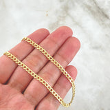 Cadena Cubana 7.45gr / 70cm / 3.3mm Oro Amarillo +0 18K ©