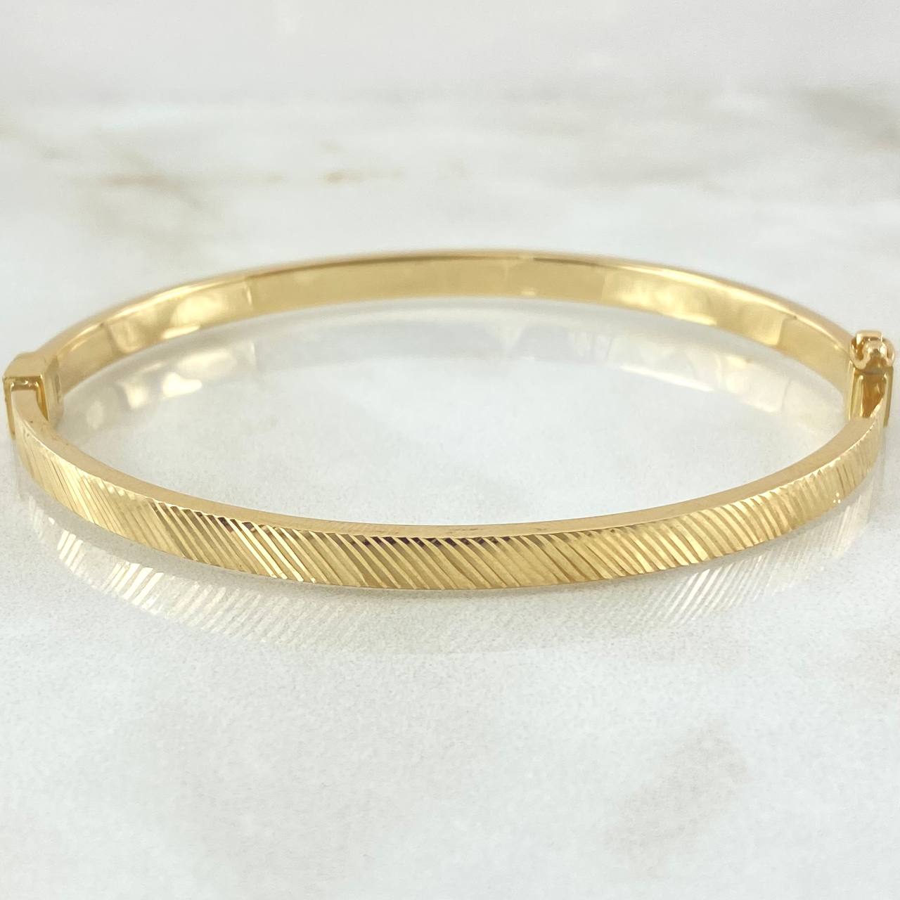 Pulso Aro 6.55gr / 17cm- +4 Oro 18K