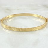 Bracelet Hoop 6.45gr / 17cm / +4 18K Gold *