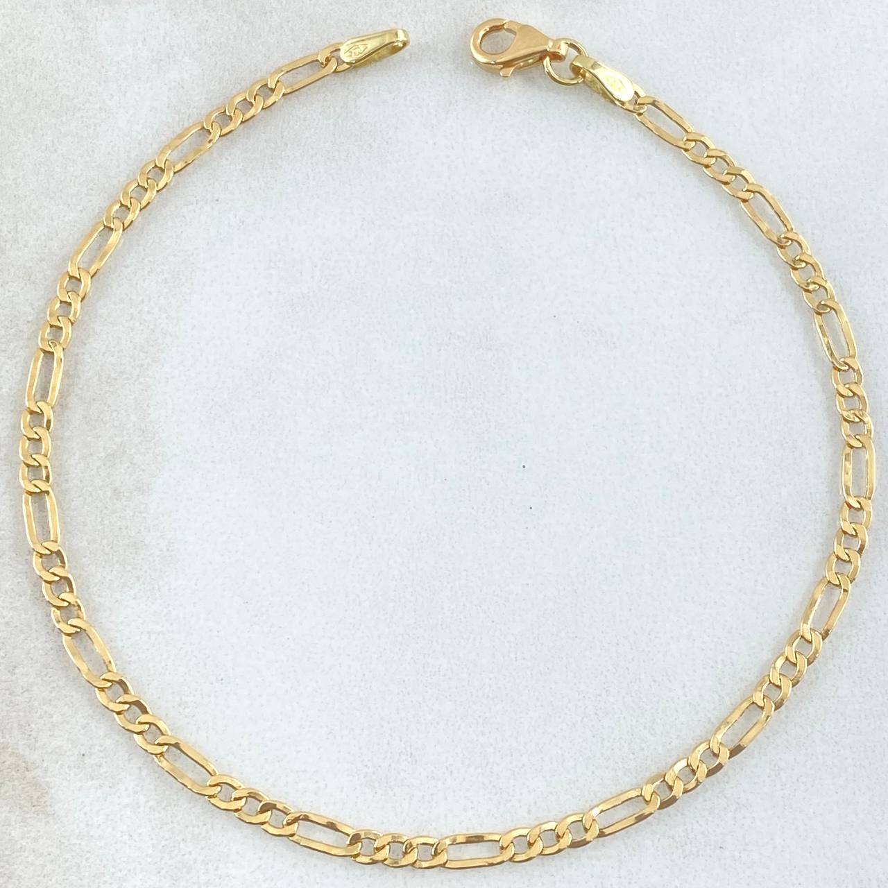 Figaro Bracelet 1.4gr / 19.5cm / +1 18K Gold