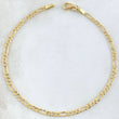 Figaro Bracelet 1.4gr / 19.5cm / +1 18K Gold