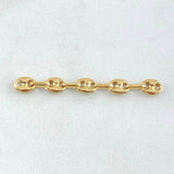 Charm Scrap GC 0.5gr / 1.6in / 18K Gold ©