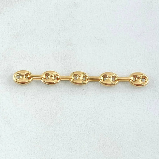 Herraje Retazo Gc 0.45 g / 1 1/2 in Oro Amarillo 18K