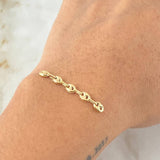 Charm Scrap GC 0.5gr / 1.6in / 18K Gold ©