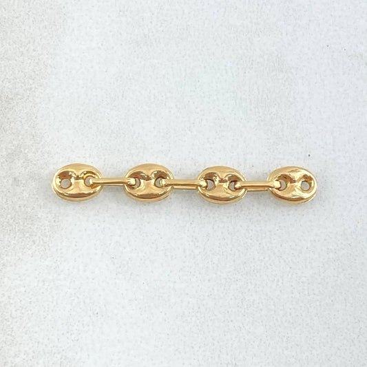 Charm Scrap GC 0.45gr / 1.2in / 18K Gold ©
