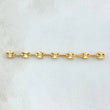 Herraje Retazo GC 7 Eslabones 0.8gr / 1 3/4in / 4.2mm Oro Amarillo 18K