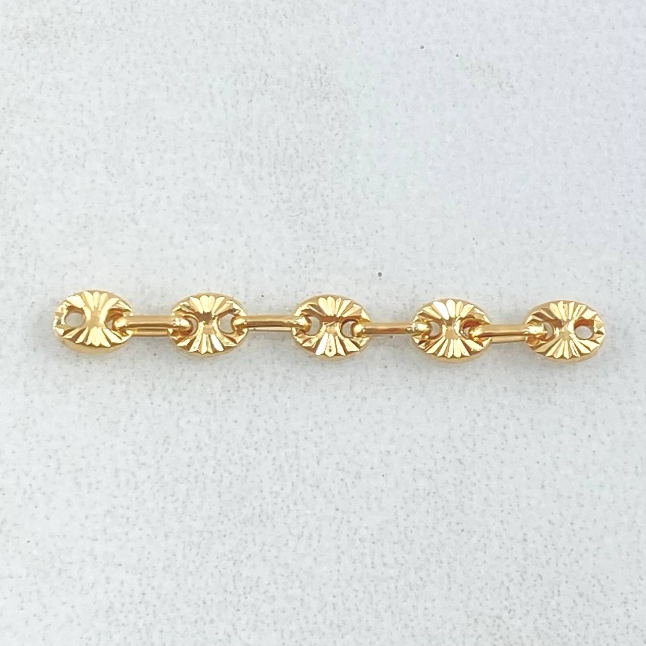Charm Scrap GC 0.35gr / 1.2in / 18K Gold ©