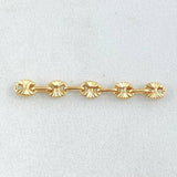 Charm Scrap GC 0.35gr / 1.2in / 18K Gold ©