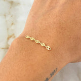 Charm Scrap GC 0.35gr / 1.2in / 18K Gold ©