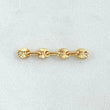 Charm Scrap GC 0.25gr / 0.9in / 18K Gold