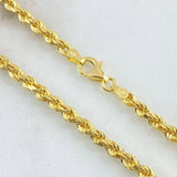 Rope Chain 15.65gr / 60cm / +3 18K Gold