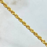 Rope Chain 15.65gr / 60cm / +3 18K Gold
