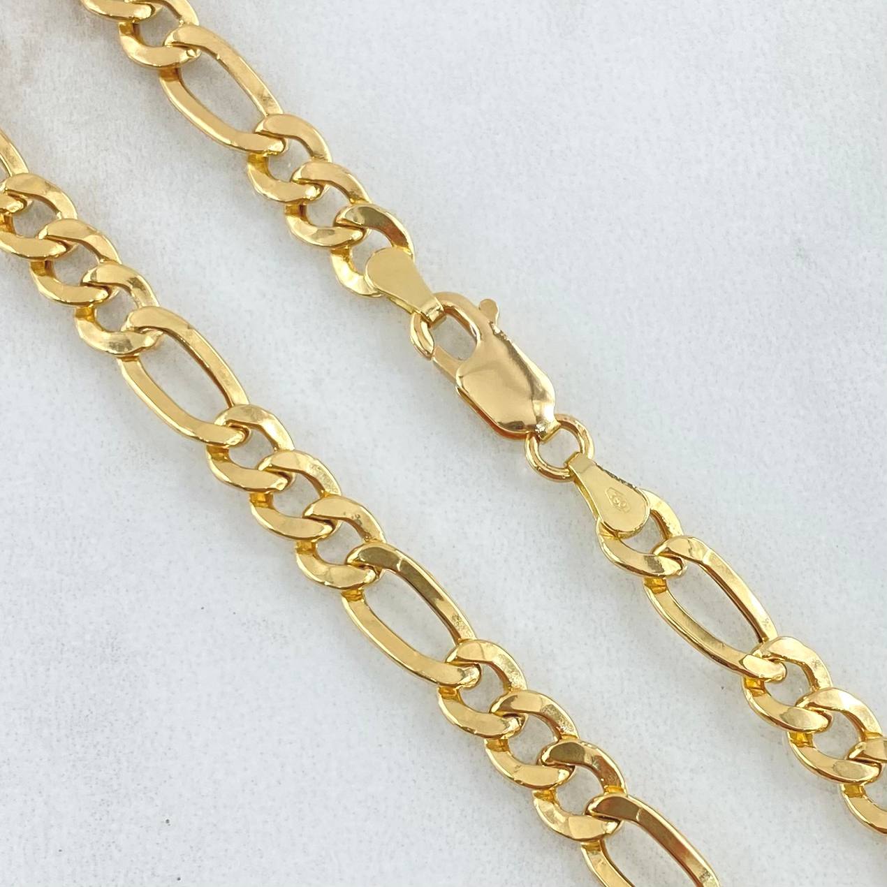 Figaro Chain 10.55gr / 60cm / +1 18K Gold