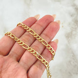 Figaro Chain 10.55gr / 60cm / +1 18K Gold