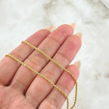 Rope Chain 1.9gr / 50cm / +3 18K Gold