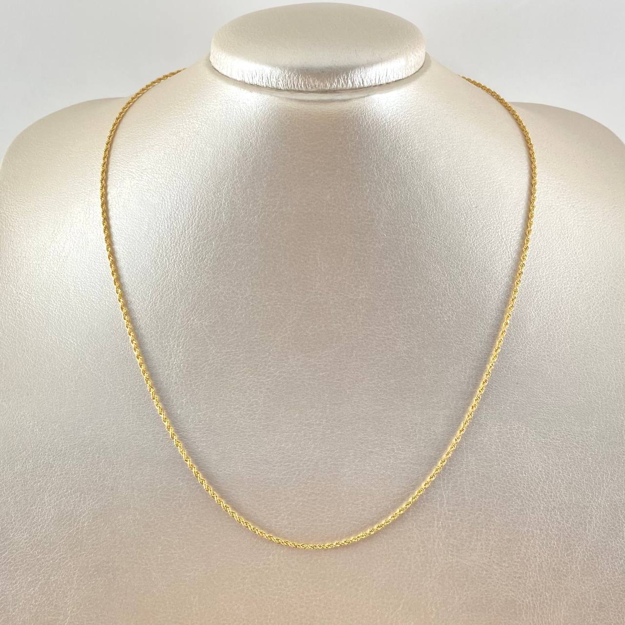 Rope Chain 1.8gr / 50cm / +3 18K Gold