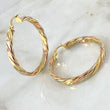 Hoop Earrings Ruka 6.2gr / 4cm / 18K Gold