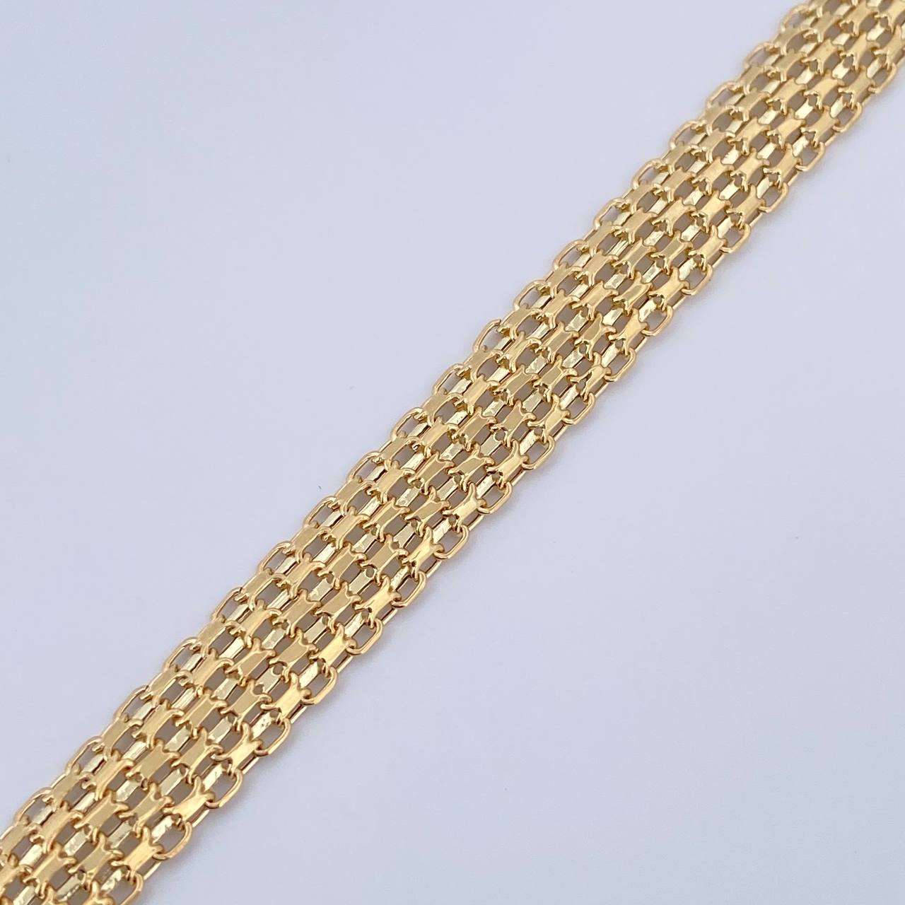Pulso Chino 6.95gr / 19.5cm / 8.8mm Oro Amarillo +0 18K &