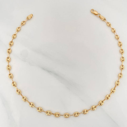 Tobillera Gc 2.9 g / 9 3/4 in / 3.5 mm Oro Amarillo 18K