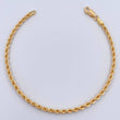 Bracelet Lazo 2.4gr / 19.3cm / 2.5mm Yellow Gold +3 18K &