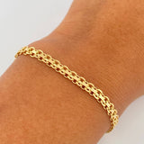 Bracelet 5.9gr / 19.2cm / 3.7mm Yellow Gold +0 18K &