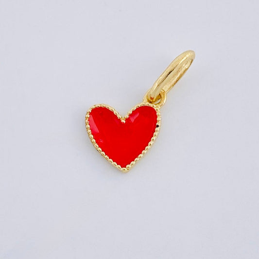 Dije Corazón Petit 0.65 g / 1 in Oro Amarillo 18K