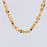 Rustic Spiral DNA Chain 43.8 g / 27 3/4 in / 4.7 mm 18K Yellow Gold