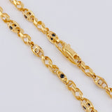 Rustic Spiral DNA Chain 43.8 g / 27 3/4 in / 4.7 mm 18K Yellow Gold