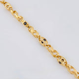 Cadena Rustica Cilindrica 53.15 g / 25 3/4 in / 4.6 mm Oro Amarillo 18K
