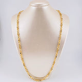 Cadena Rustica Cilindrica 53.15 g / 25 3/4 in / 4.6 mm Oro Amarillo 18K