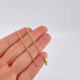 Military Bracelet 2.35 g / 7 1/2 in / 1.8 mm Yellow Gold 18K