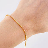 Military Bracelet 2.35 g / 7 1/2 in / 1.8 mm Yellow Gold 18K