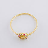 Circle Heart Ring 1.05 g / T8 1/4 18K Yellow Gold