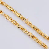Cadena Rustica Cilindrica 53.15 g / 25 3/4 in / 4.6 mm Oro Amarillo 18K