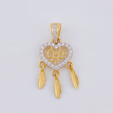 Dije Atrapasueños 1.6g / 1 in Oro Amarillo 18K