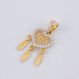 Dije Atrapasueños 1.6g / 1 in Oro Amarillo 18K