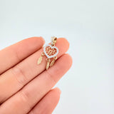 Dije Atrapasueños 1.6g / 1 in Oro Amarillo 18K