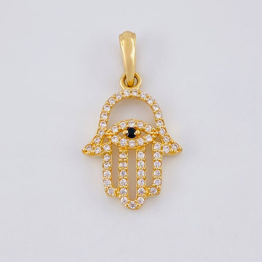 Dije Mano De Fatima 1.35 g / 1 in Oro Amarillo 18K