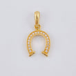 Dije Herradura 1 g / 3/4 in Oro Amarillo 18K