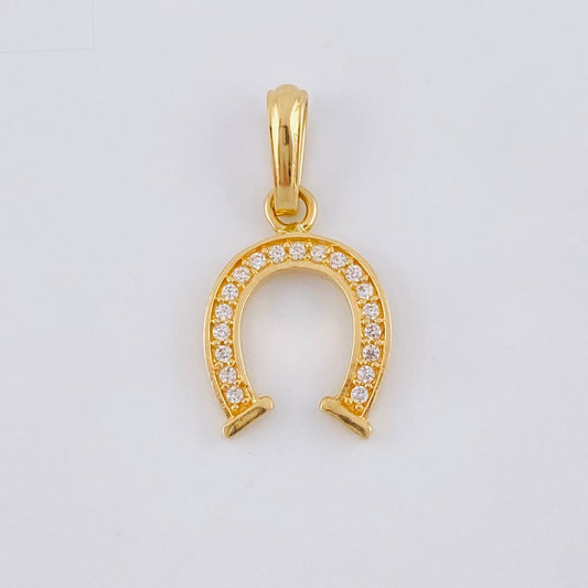 Dije Herradura 0.95 g / 3/4 in Oro Amarillo 18K