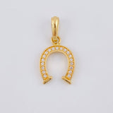 Dije Herradura 1 g / 3/4 in Oro Amarillo 18K