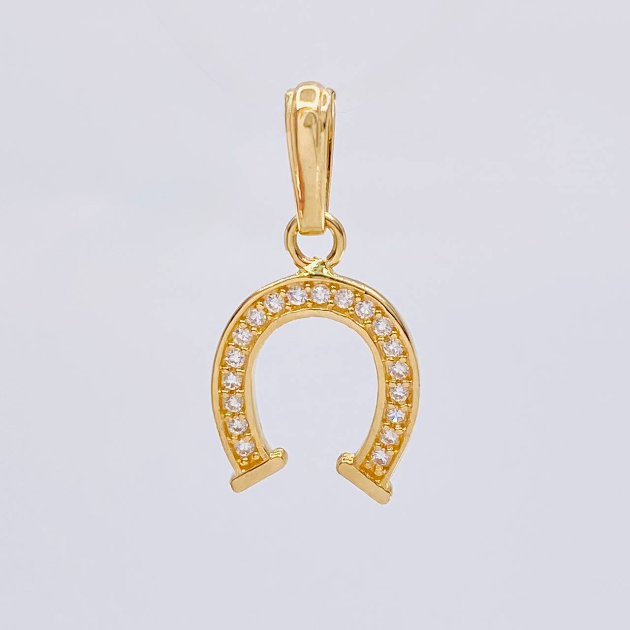 Dije Herradura 1 g / 3/4 in Oro Amarillo 18K