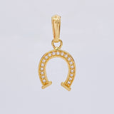 Dije Herradura 0.95 g / 3/4 in Oro Amarillo 18K